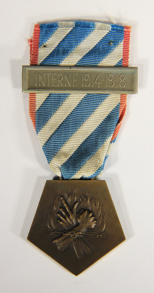 France 1948 WWI & WWII Médaille La Déportation Et De L'Internement Pour Faits De Résistance L022023