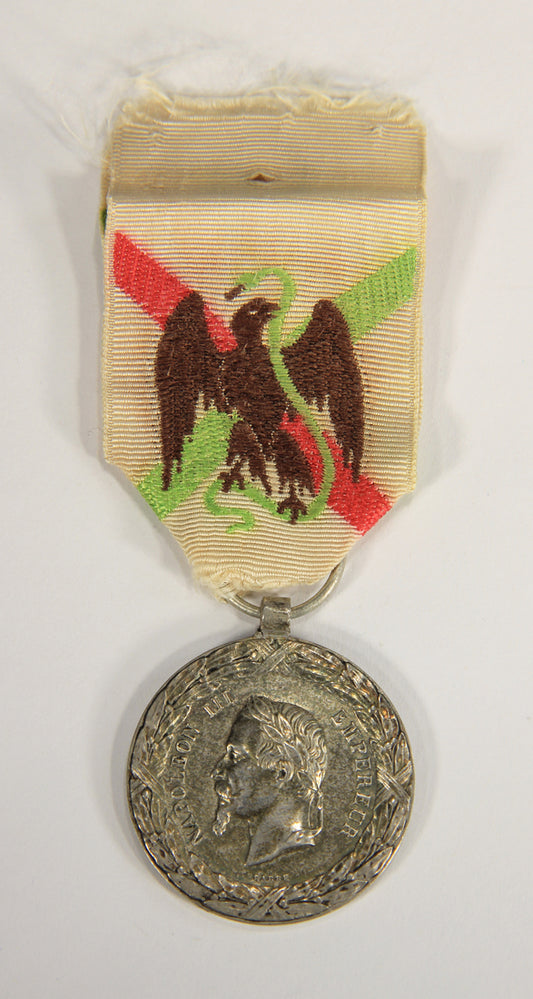 France 1863 Médaille Commémorative De L'Expédition Du Mexique - High Grade Silver L022024