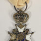 France 1814 Décoration Du Lys Louis XVIII Decoration Of The Lily Couronne Croix Silver L022025