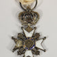 France 1814 Décoration Du Lys Louis XVIII Decoration Of The Lily Couronne Croix Silver L022025