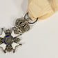 France 1814 Décoration Du Lys Louis XVIII Decoration Of The Lily Couronne Croix Silver L022025