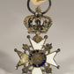 France 1814 Décoration Du Lys Louis XVIII Decoration Of The Lily Couronne Croix Silver L022025