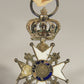France 1814 Décoration Du Lys Louis XVIII Decoration Of The Lily Couronne Croix Silver L022025