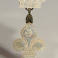France 1814 Décoration Du Lys Louis XVIII - RARE Nacre - Mother Of Pearl Variant L022027
