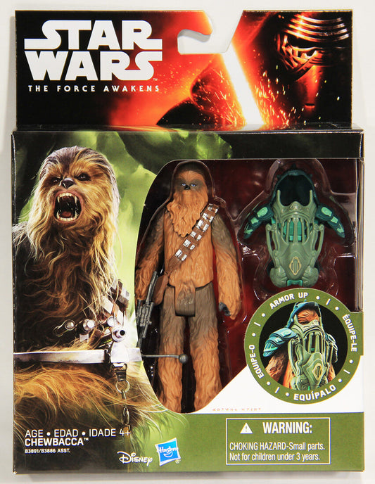 Star Wars Force Awakens Chewbacca Armor Up Action Figure MISB L001048