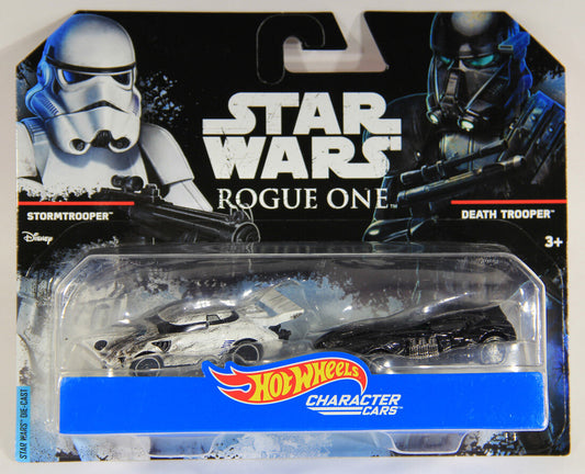 Star Wars Stormtrooper And Death Trooper 2-Pack Hot Wheels Character Cars Rogue One MOC L001160