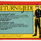 Star Wars ROTJ 1983 Trading Card #33 Luke Skywalker Arrives FR-ENG Canada L001419