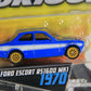 Mattel Die-Cast 2016 Ford Escort RS1600 MK1 1970 Fast & Furious #6/32 L001453