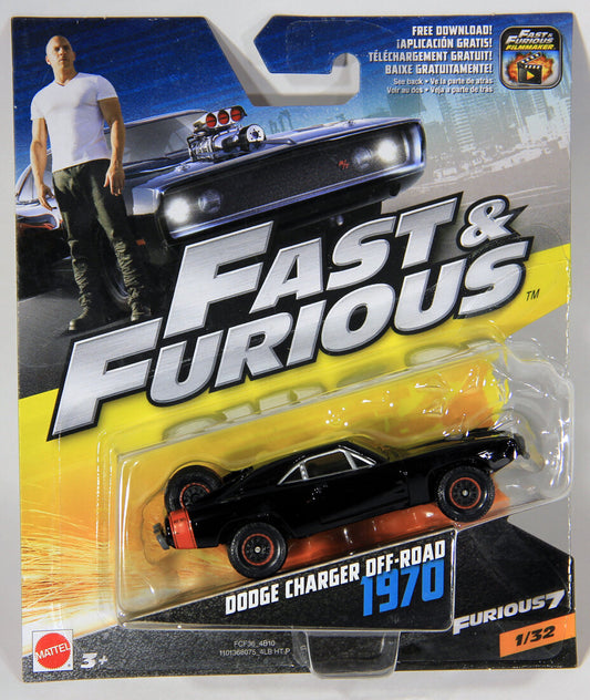 Mattel Die-Cast 2016 Dodge Charger Off-Road 1970 Fast & Furious #1/32 L001464