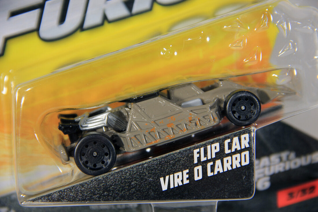 Mattel Die-Cast 2016 Flip Car Vire O Carro Fast & Furious #3/32 L001465