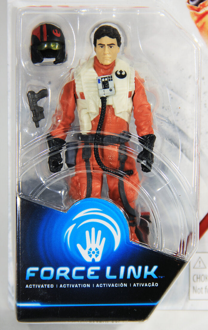 Star Wars Poe Dameron Resistance Pilot The Last Jedi 3.75 Inch Action  Figure MOC L001474