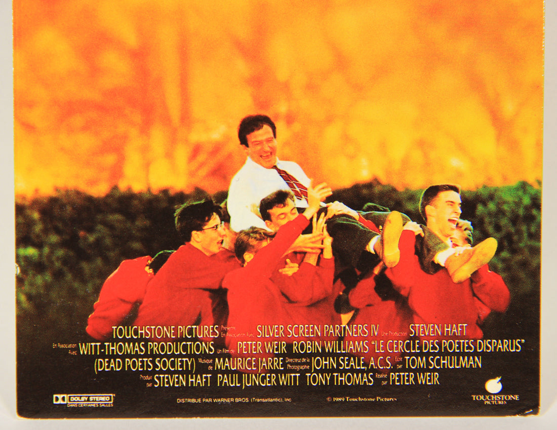 Dead Poets Society Vintage French Foreign Movie Postcard Robin Williams L001735