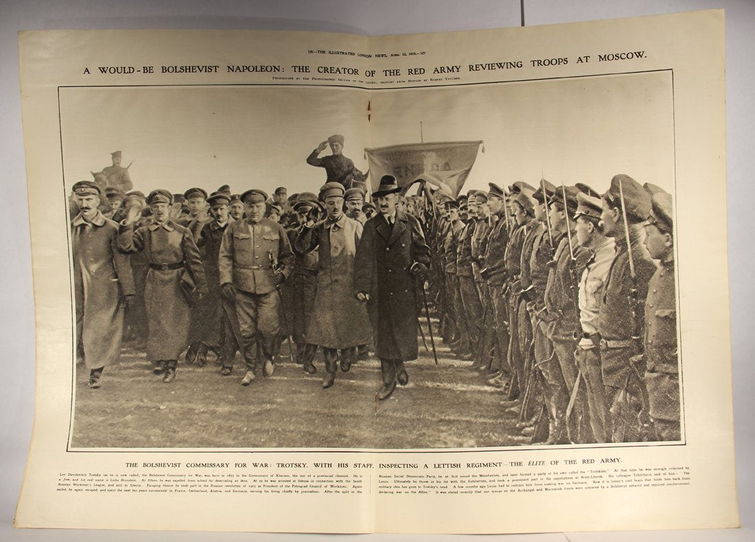 The Illustrated London News April 12, 1919 Ex-Emperor Karl in Switzerland L001809