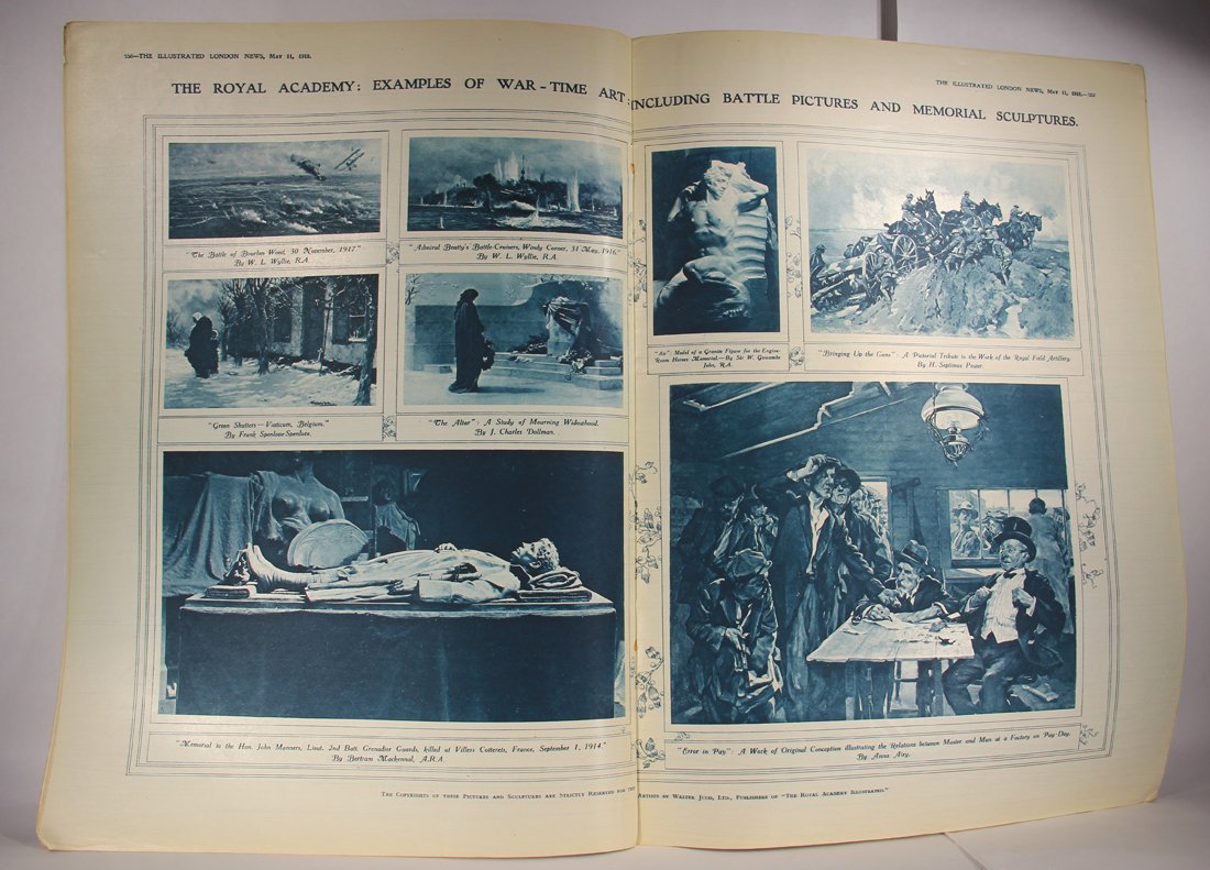 The Illustrated London News May 11, 1918 Seeking Information As To Enemy L001820