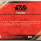 Star Wars The Last Jedi 2017 Trading Card #41 Thodobin ENG L001971