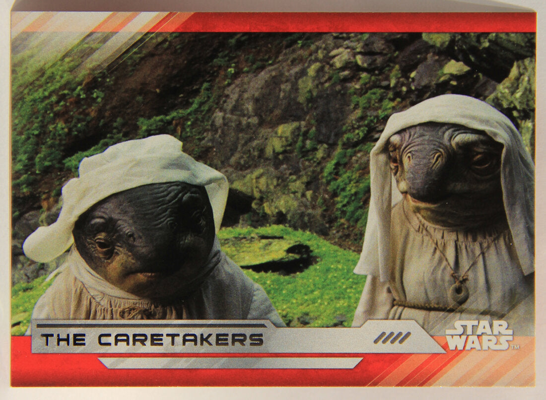 Star Wars The Last Jedi 2017 Trading Card #99 The Caretakers ENG L001988