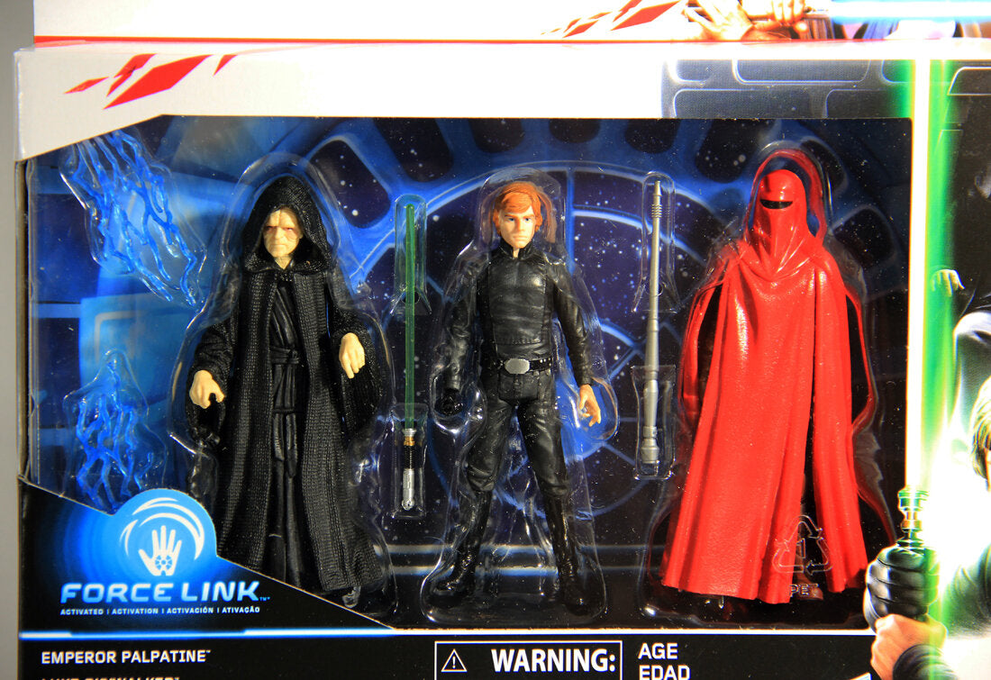 Star Wars Luke Emperor And Royal Guard The Last Jedi 3-Pack Action Figure L002009