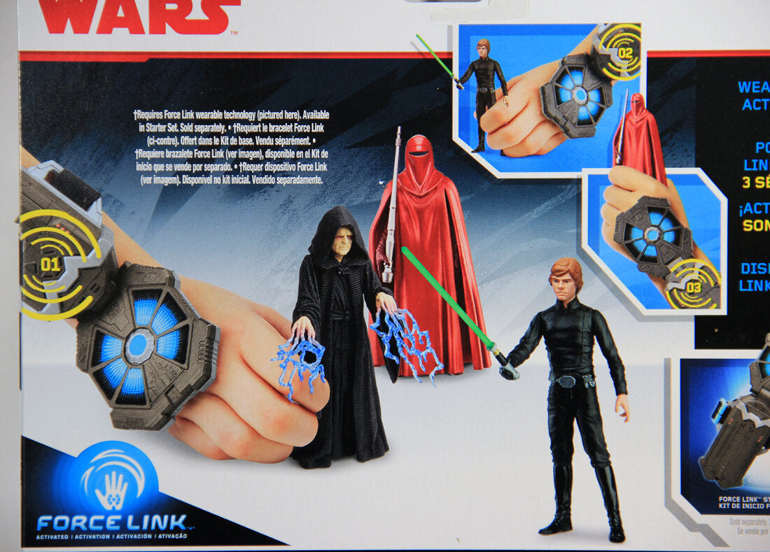 Star Wars Luke Emperor And Royal Guard The Last Jedi 3-Pack Action Figure L002009