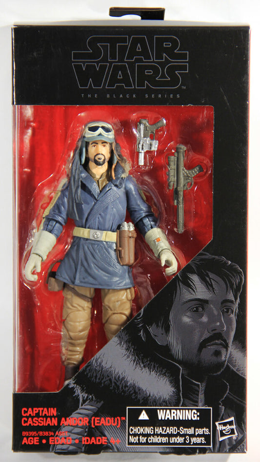 Star Wars Captain Cassian Andor Eadu Black Series 6 Inch Rogue One #23 Canada MISB L002011