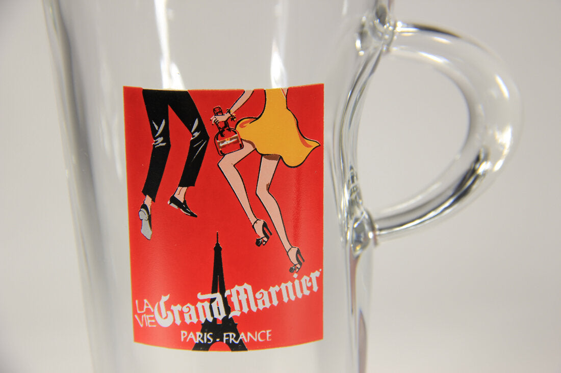 Grand Marnier France Nice Stylish Toddy Liqueur Glass Type Dancing Logo L002127