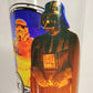 Star Wars The Force Awakens Drinking Glass Darth Vader & Stormtrooper ESB Scene New L002135
