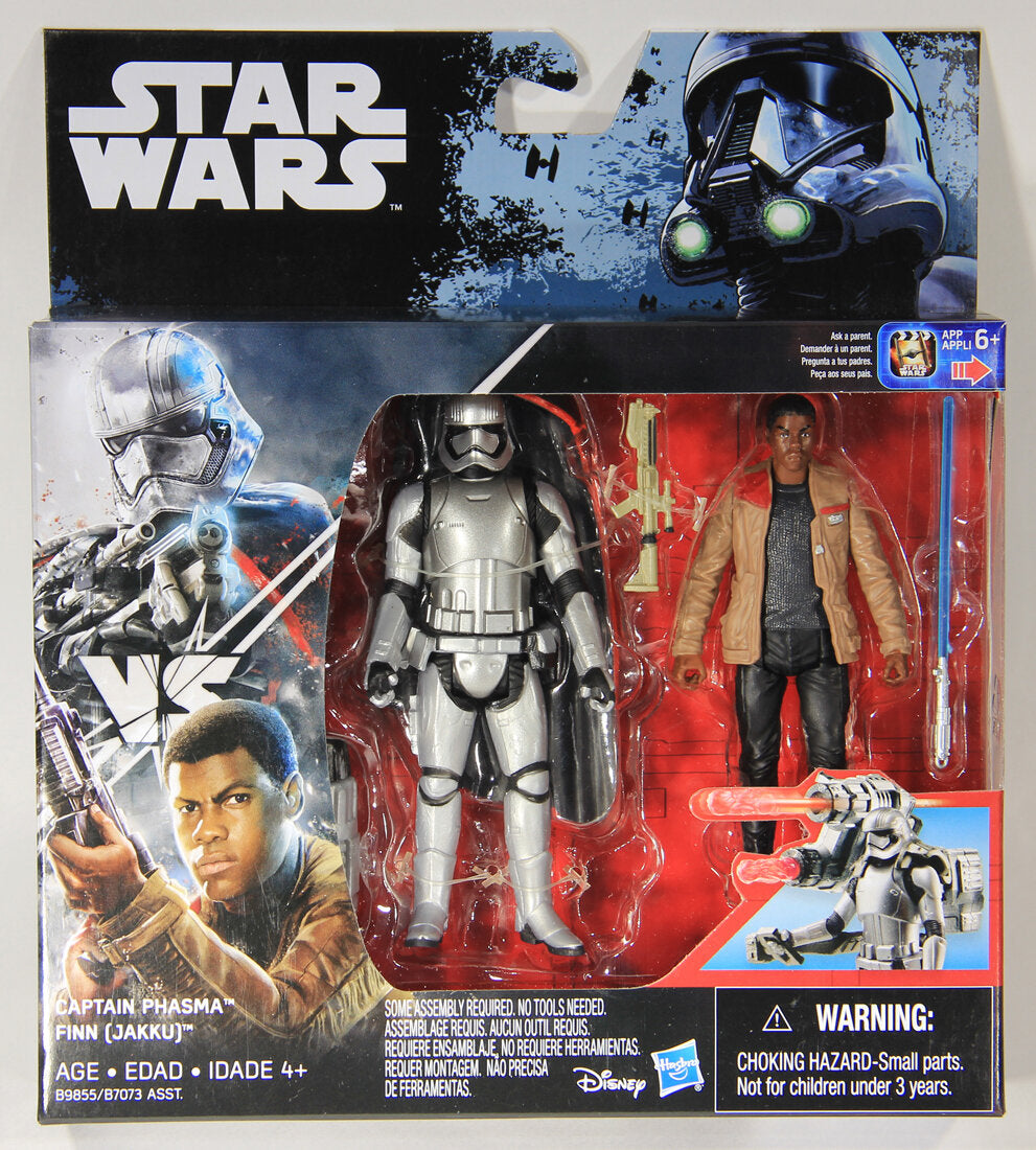 Star Wars Captain Phasma VS FINN Jakku Rogue One 2-Pack Action Figures L002268