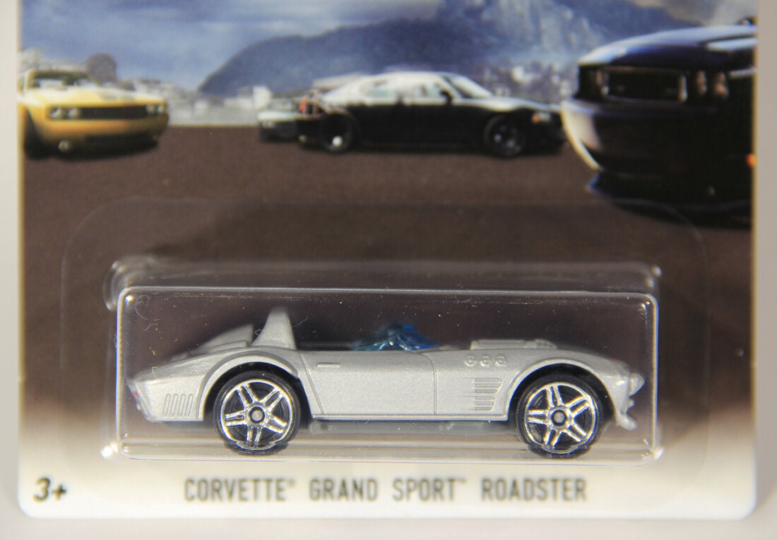 Hot Wheels 2016 Die-Cast Corvette Grand Sport Roadster Fast & Furious #5/8 L002273