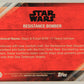 Star Wars The Last Jedi 2017 Trading Card #58 Resistance Bomber Green Parallel ENG L002287