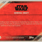 Star Wars The Last Jedi 2017 Card #31 General Ematt Blue Parallel ENG L002293