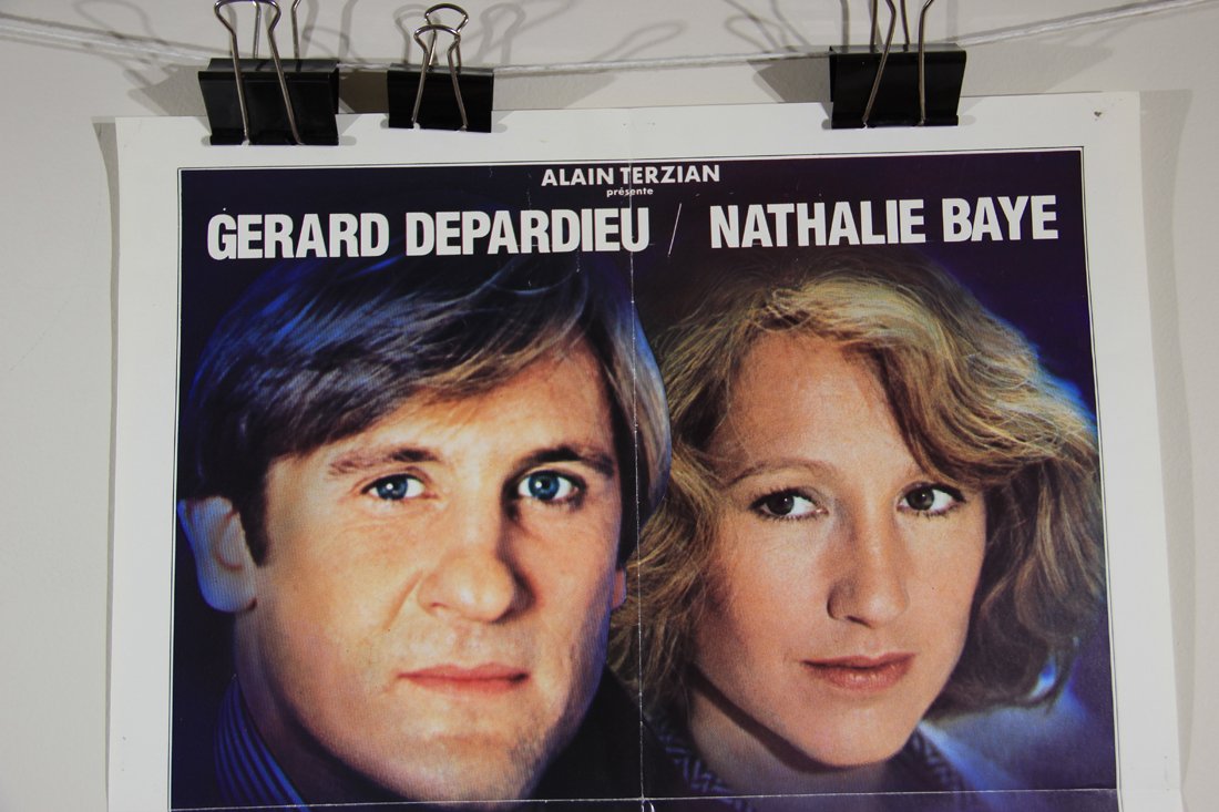 Rive Droite Rive Gauche 1984 Movie Poster Folded 15 x 21 Affiche Gérard Depardieu L002390