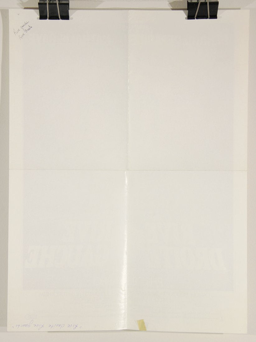 Rive Droite Rive Gauche 1984 Movie Poster Folded 15 x 21 Affiche Gérard Depardieu L002390