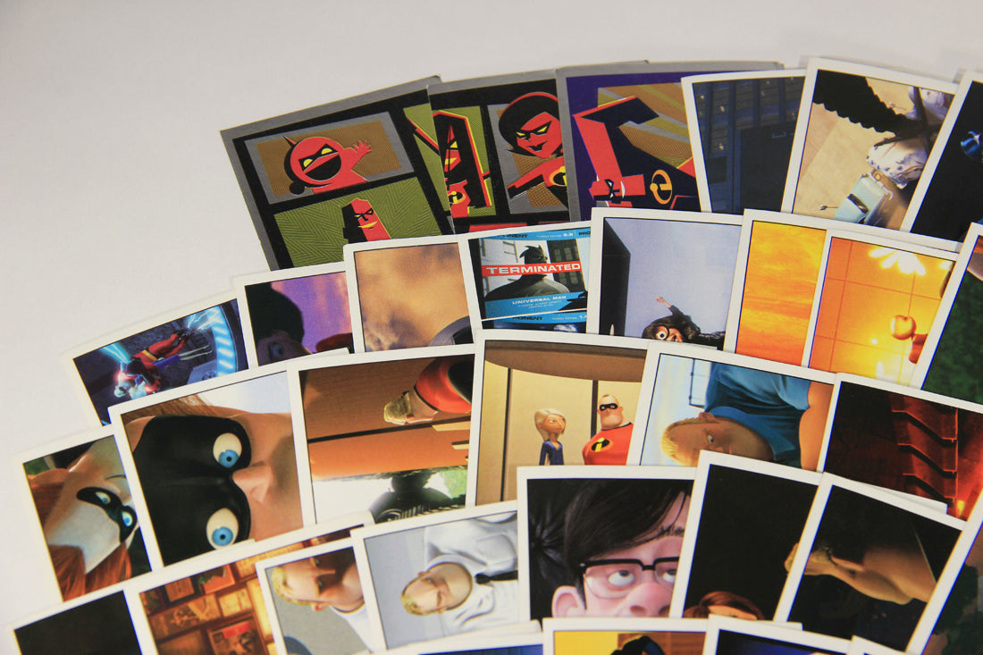 The Incredibles Stickers 46 x Different For 1998 Panini Album Disney Pixar L002514