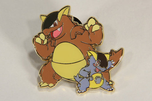 Pokémon 2014 Mega Kangaskhan Official Collector's Lapel Pin From TCG Booster Pack L002533