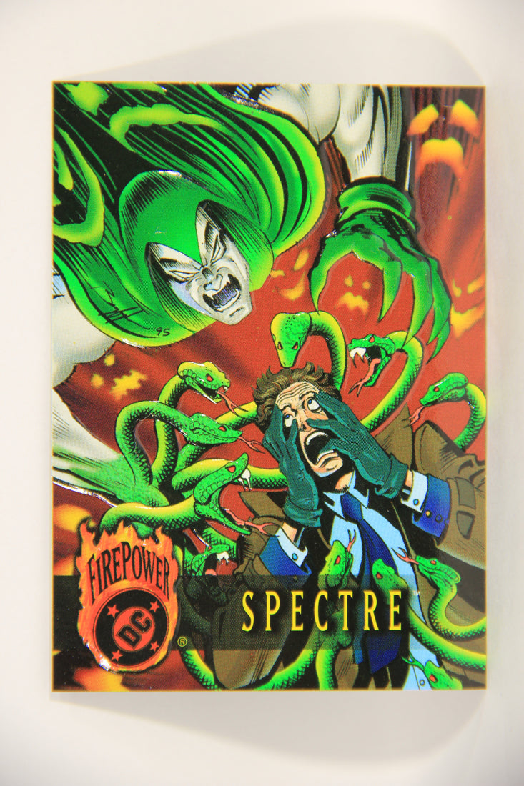DC Outburst Firepower 1996 Trading Card #9 Spectre Embossed Card L002644
