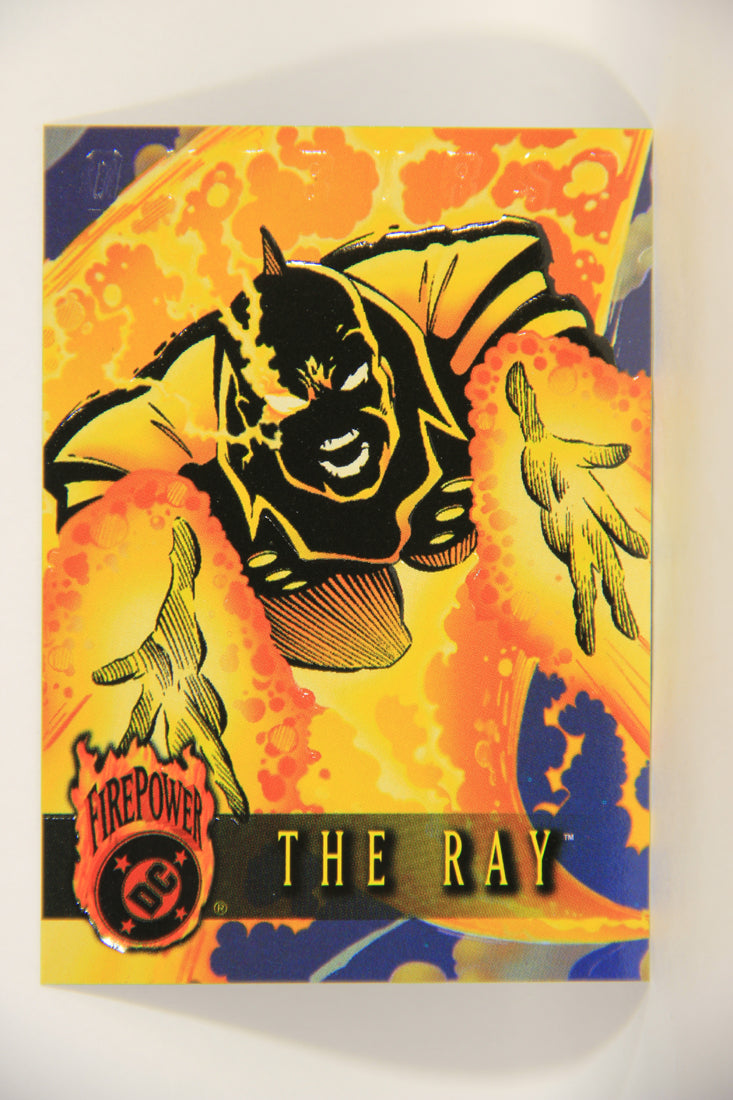 DC Outburst Firepower 1996 Trading Card #13 The Ray Embossed Card L002648