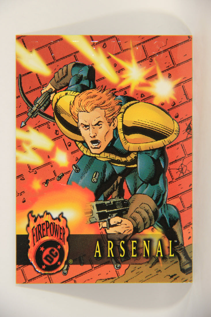 DC Outburst Firepower 1996 Trading Card #29 Arsenal Embossed Card L002661