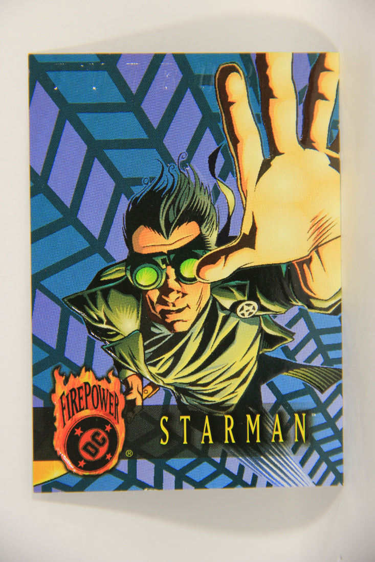 DC Outburst Firepower 1996 Trading Card #30 Starman Embossed Card L002662