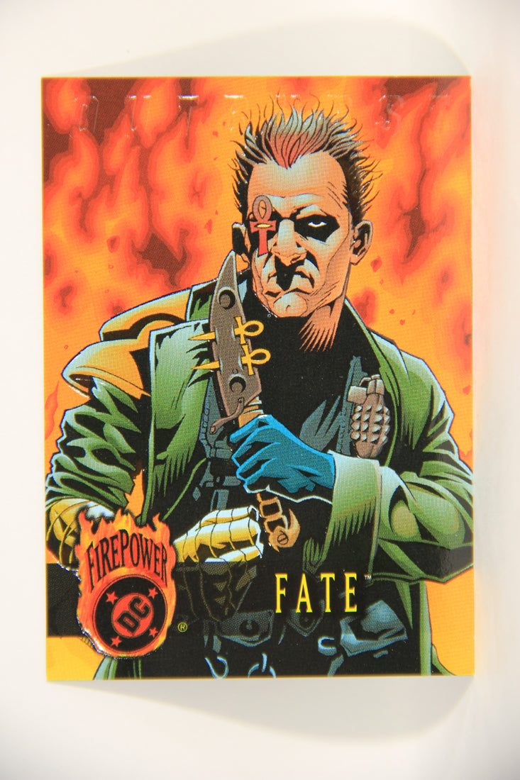 DC Outburst Firepower 1996 Trading Card #31 Fate Embossed Card L002663