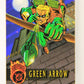 DC Outburst Firepower 1996 Trading Card #34 Green Arrow Embossed Card L002665