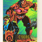DC Outburst Firepower 1996 Trading Card #40 Cyborg Embossed Card L002671