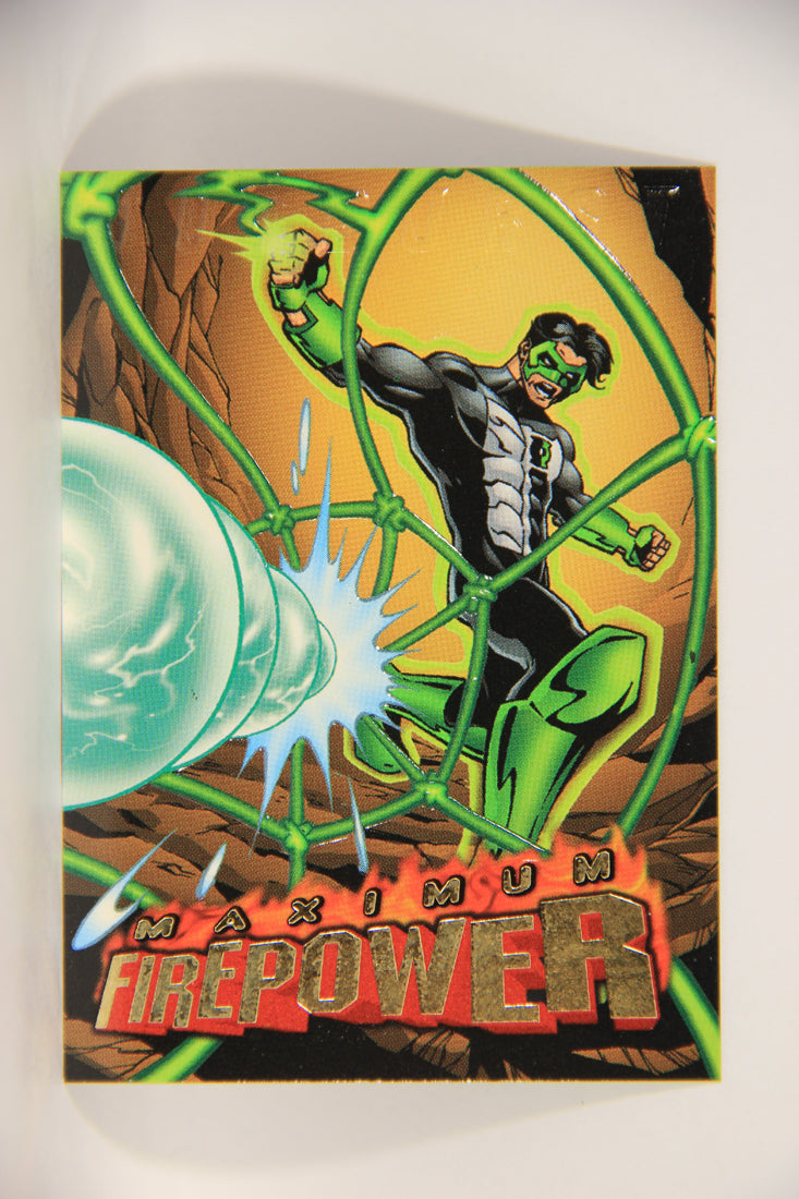 DC Outburst Firepower 1996 Card #11 Of 20 Green Lantern Holds The Line Chase L002709