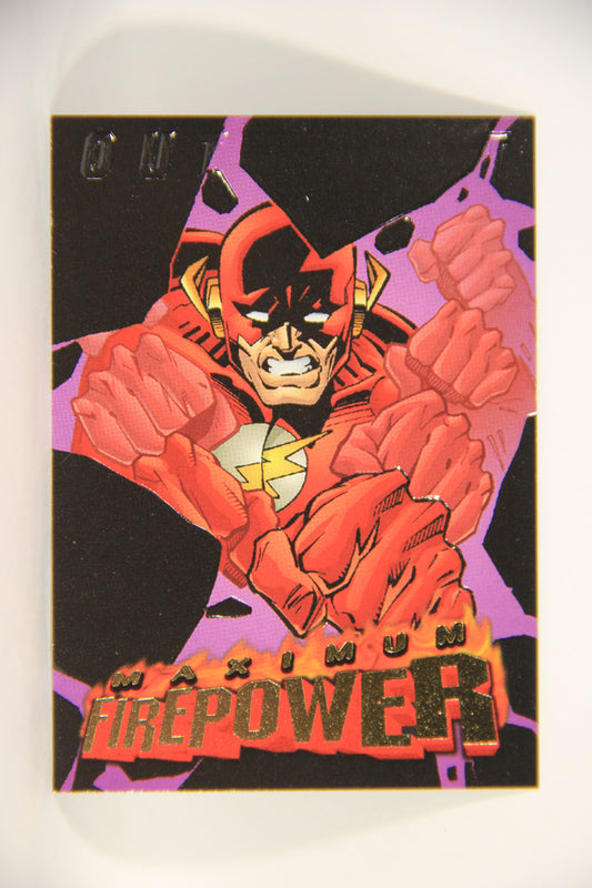 DC Outburst Firepower 1996 Card #13 Of 20 Flash Breaks The Barrier Chase Card L002711
