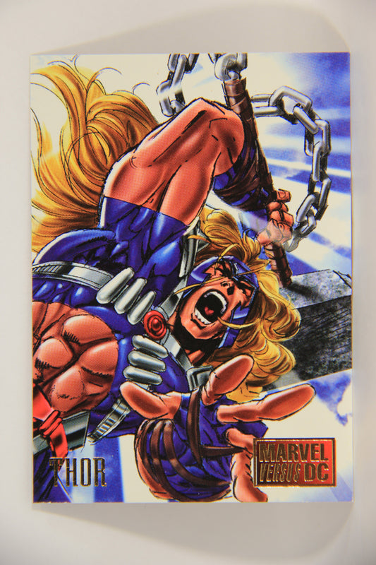 DC Versus Marvel Comics 1995 Trading Card #13 Thor ENG L002835