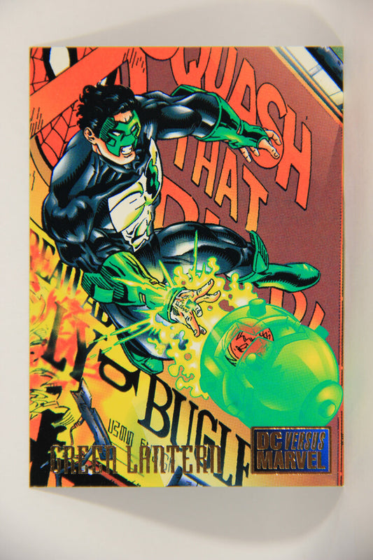 DC Versus Marvel Comics 1995 Trading Card #22 Green Lantern ENG L002841