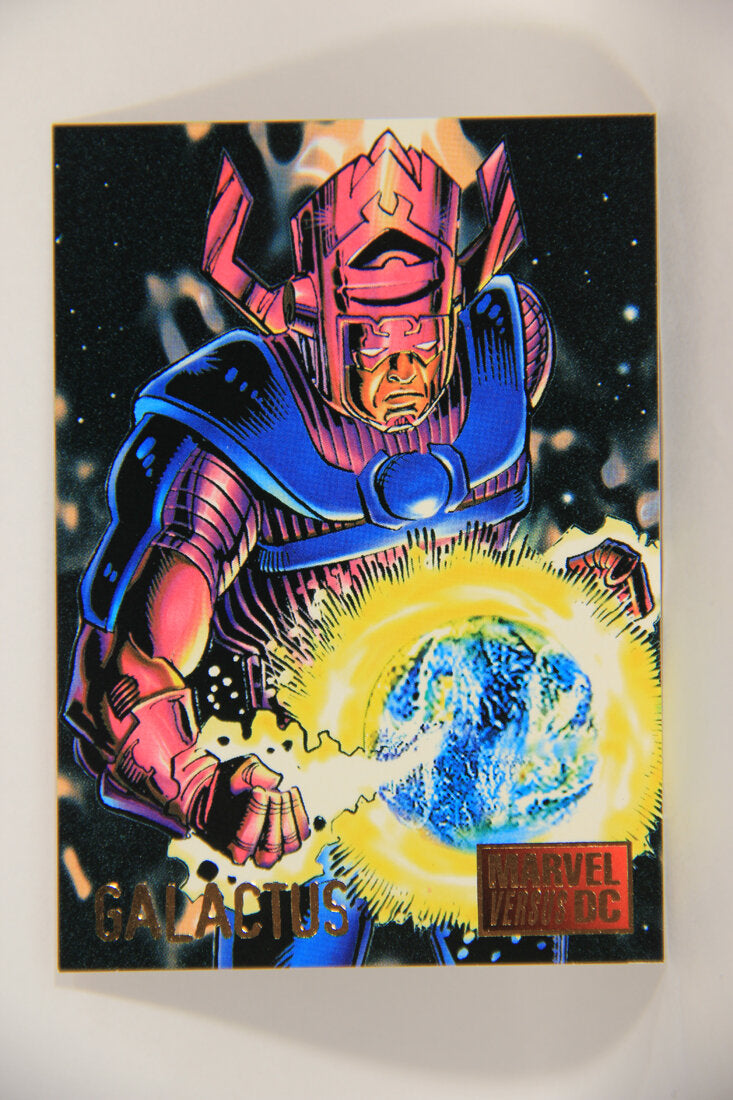 DC Versus Marvel Comics 1995 Trading Card #32 Galactus ENG L002847