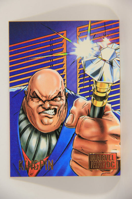 DC Versus Marvel Comics 1995 Trading Card #35 Kingpin ENG L002849