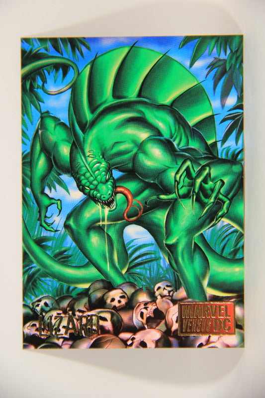 DC Versus Marvel Comics 1995 Trading Card #36 Lizard ENG L002850