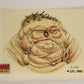 Star Wars Galaxy 1993 Topps Card #33 Jabba Bad Hair Day Artwork ENG L002925