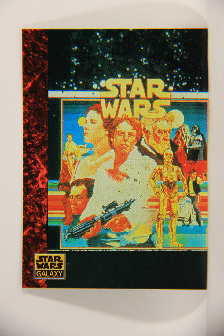Star Wars Galaxy 1993 Topps Card #52 A More Realistic SW Artwork ENG L002942