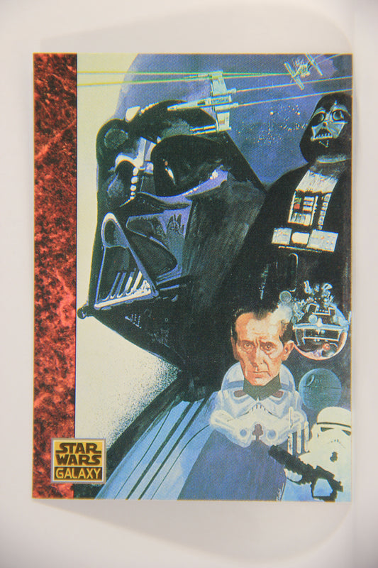 Star Wars Galaxy 1993 Topps Card #62 The Popularity Of Villains Artwork ENG L002951